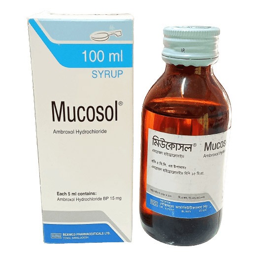 Mucosol (Syrup 15 mg/5 ml 100 ml bottle)