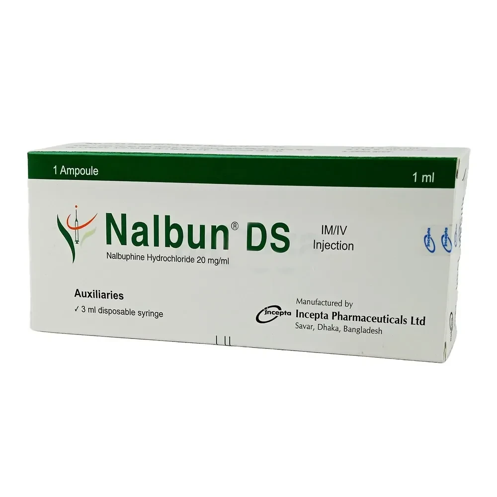 Nalbun DS (IM/IV Injection 20 mg/ml 1 ml ampoule