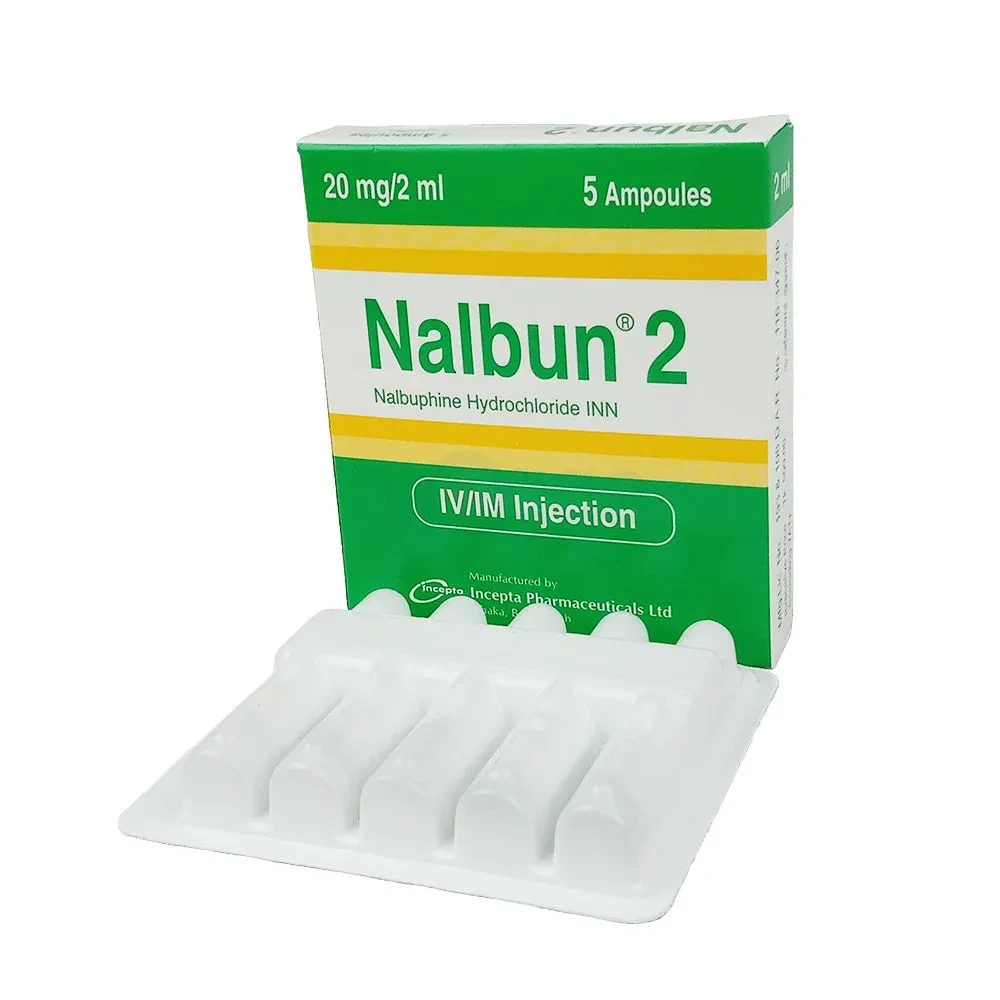 Nalbun (IM/IV Injection 20 mg/2 ml 2 ml ampoule)
