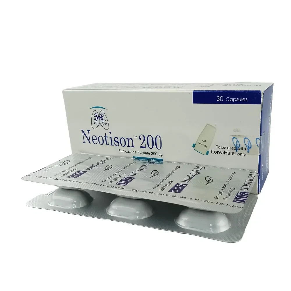 Neotison Dry Powder Inhalation Capsule (DPI) 200 mcg)