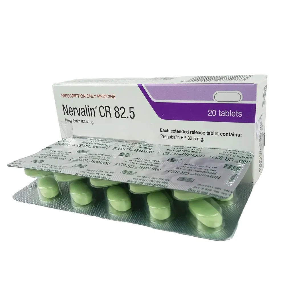 Nervalin CR (Tablet  82.5 mg)