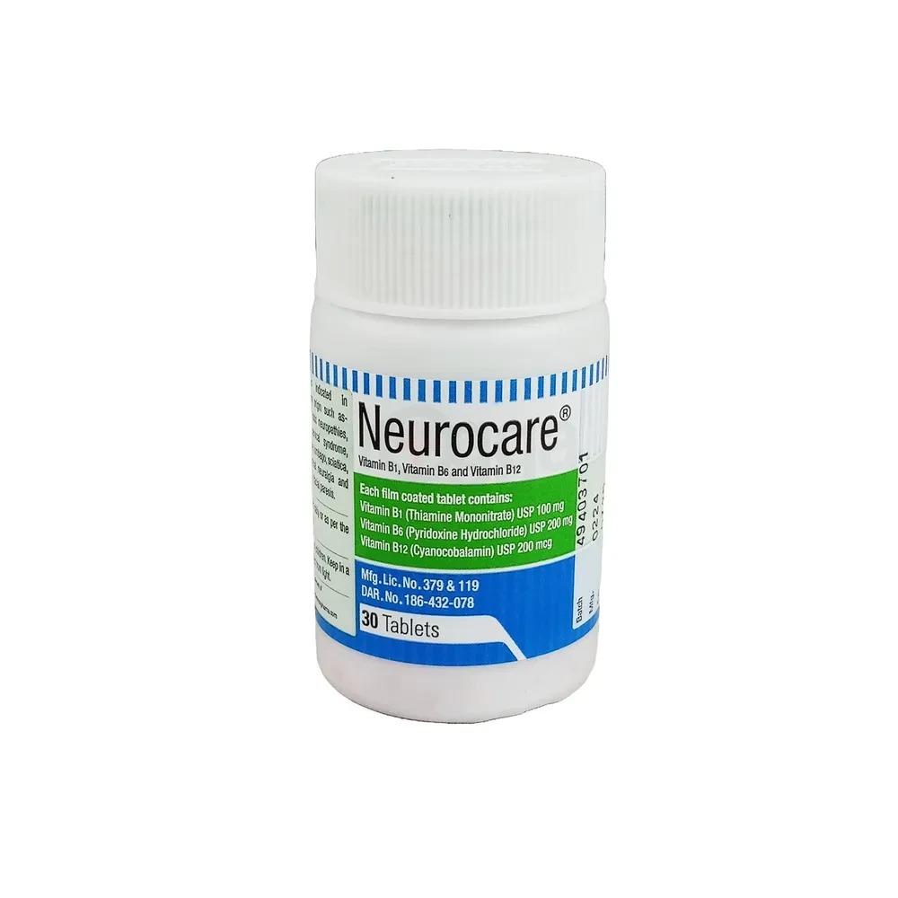 Neurocare (Tablet 100 mg+200 mg+200 mcg)
