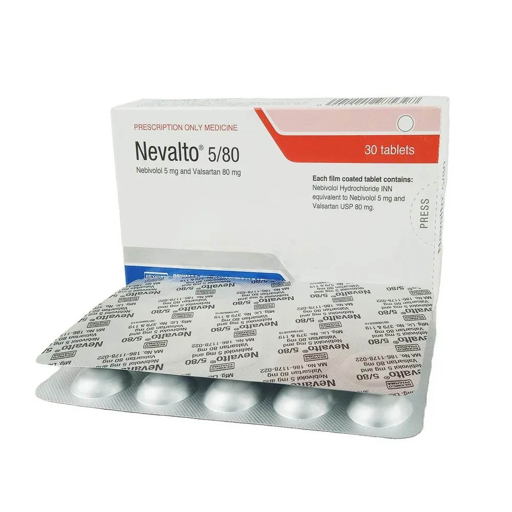 Nevalto (Tablet 5 mg+80 mg)