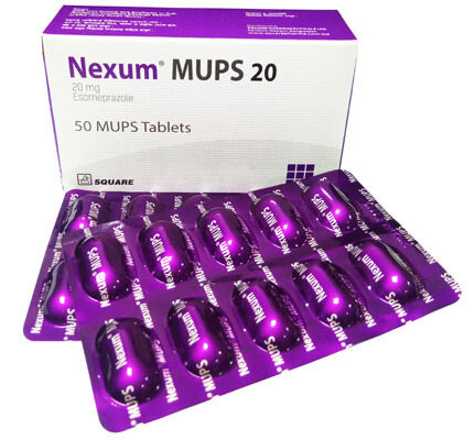 Nexum mups 20 tab