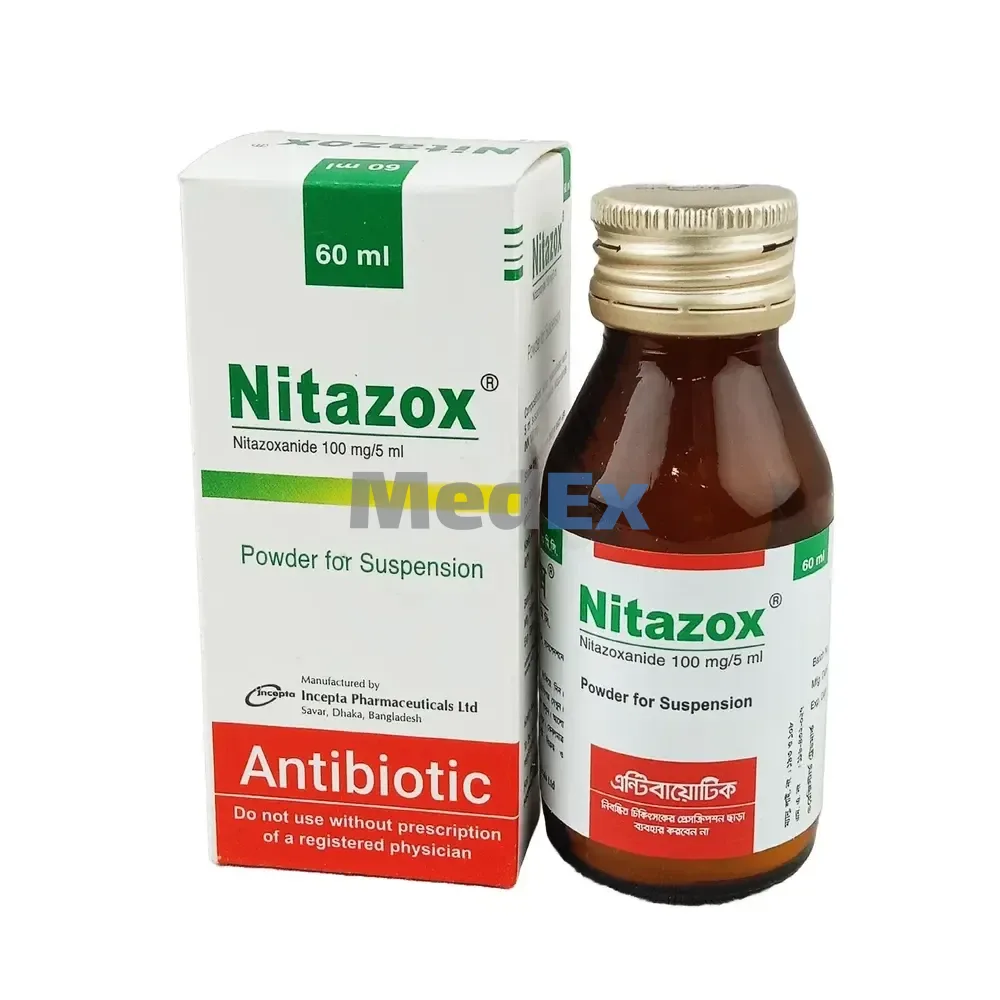 Nitazox (Powder for Suspension 100 mg/5 ml 60 ml bottle)