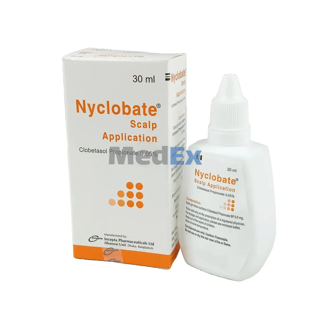 Nyclobate (Scalp Solution 0.05% 30 ml bottle)