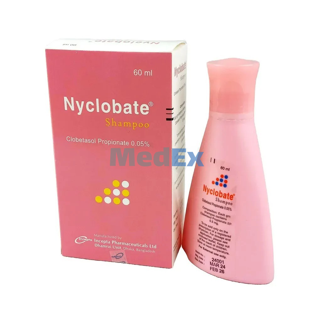 Nyclobate (Shampoo 0.05% 60 ml bottle)