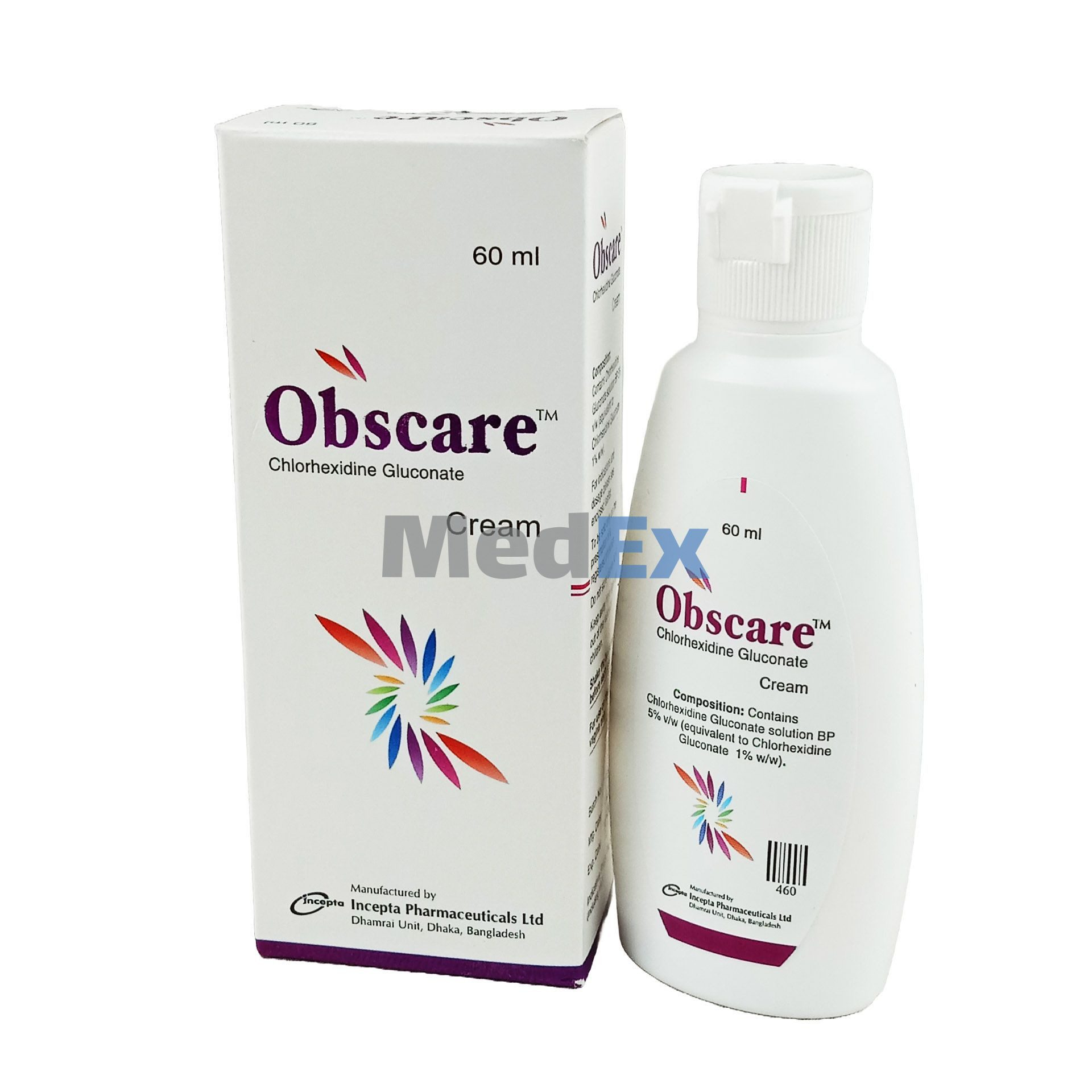 Obscare (Cream  1% w/w 60 ml bottle)