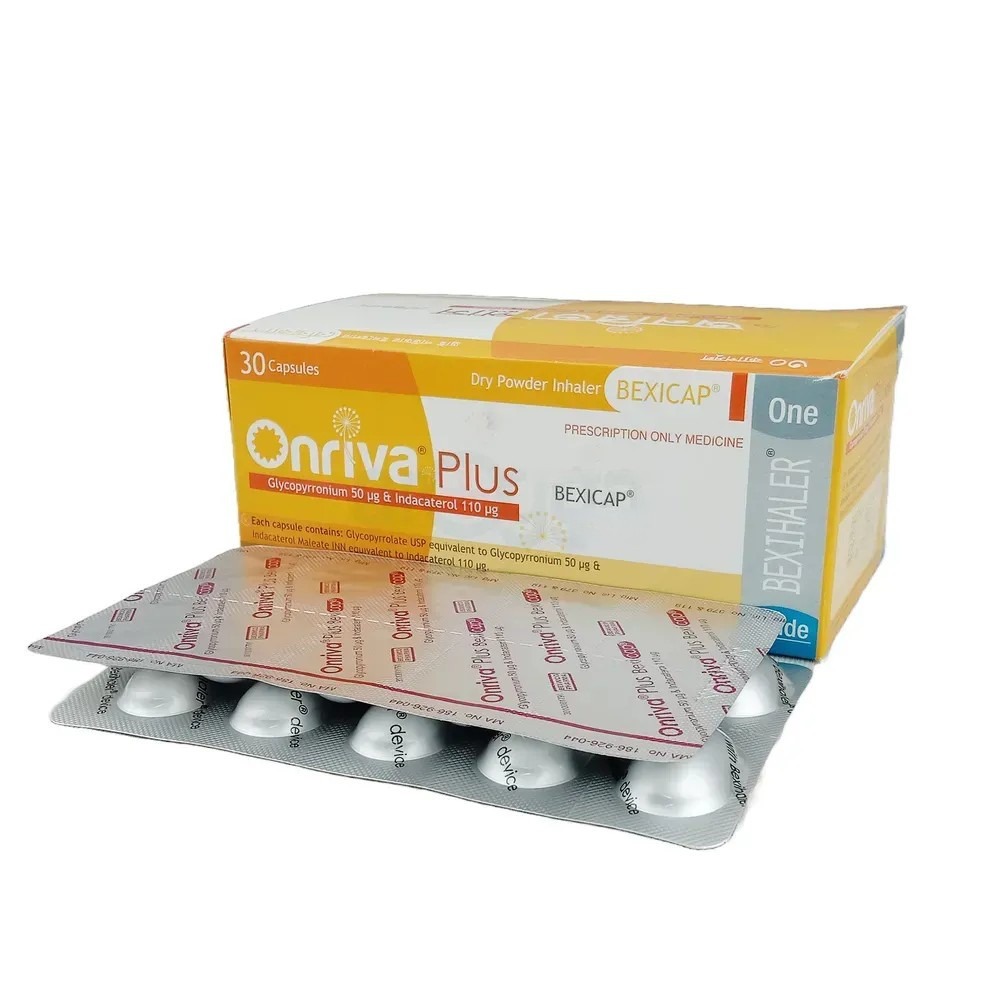 Onriva Plus (Dry Powder Inhalation Capsule (DPI) 110 mcg+50 mcg)