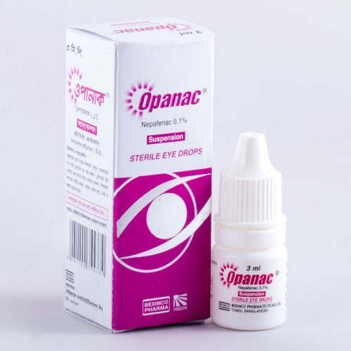 Opanac (Ophthalmic Suspension 0.1%  5 ml drop)
