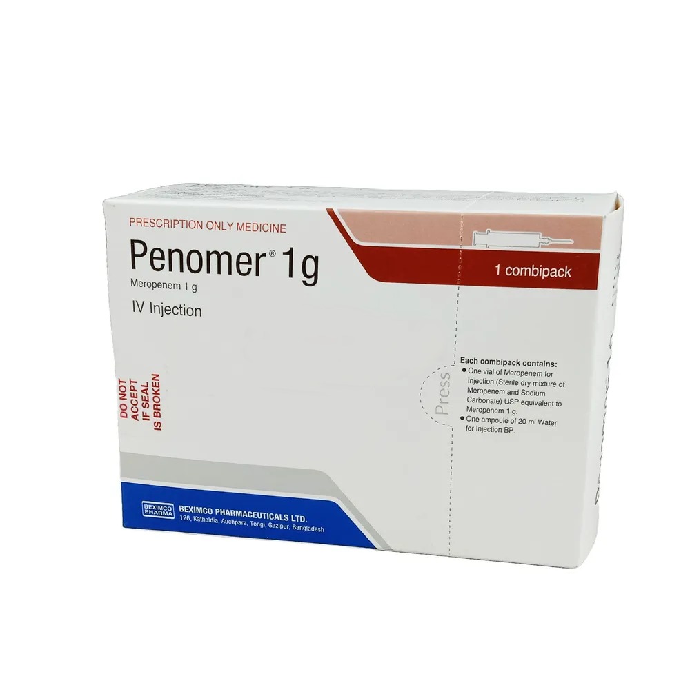 Penomer (IV Injection or Infusion 1 gm/vial)