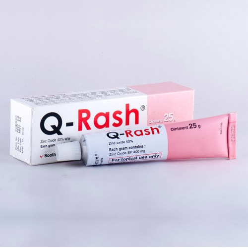 Q-Rash (Ointment 40% 25 gm pack)