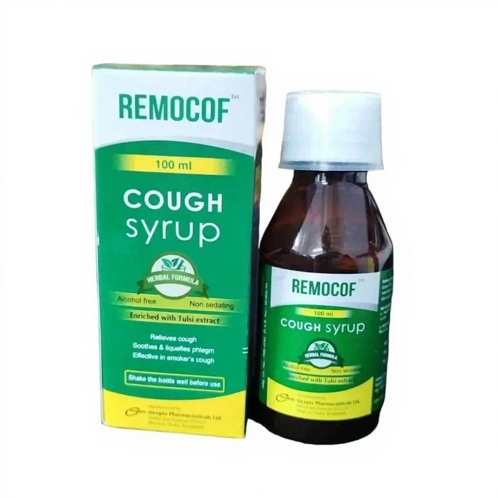 Remocof Syrup 100 ml bottle