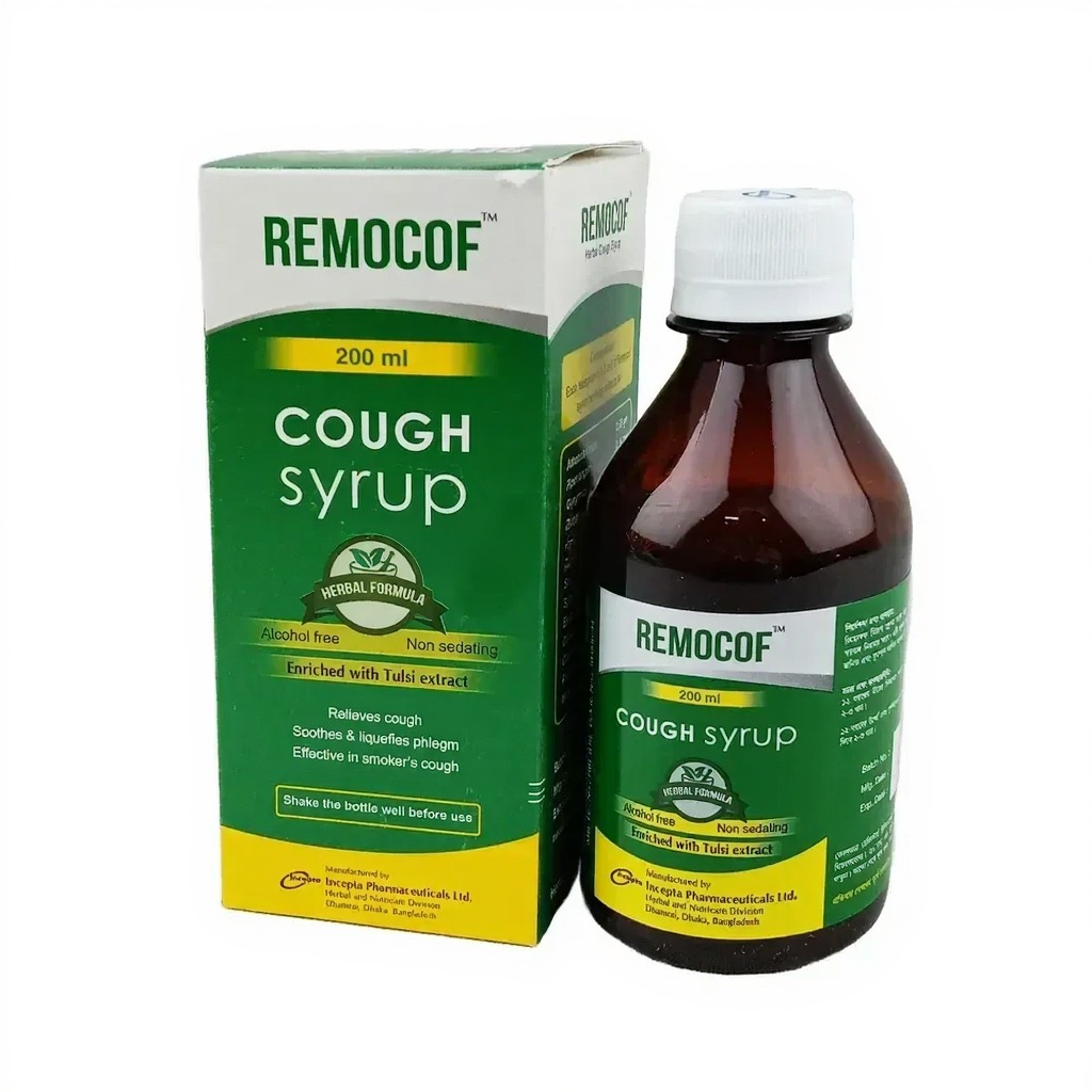 Remocof Syrup 100 ml bottle