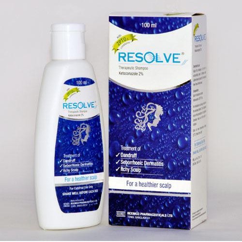 Resolve (Shampoo 2% 100 ml bottle)