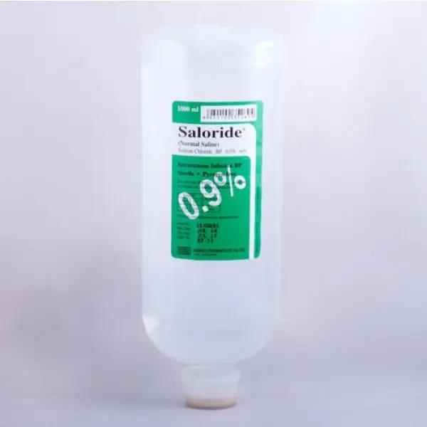 Saloride (IV Infusion 0.9% 100 ml bottle)