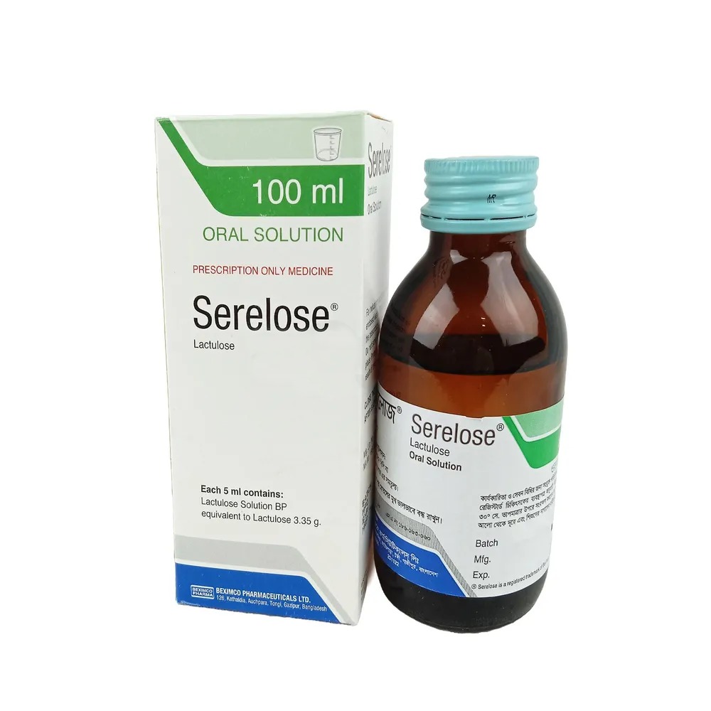 Serelose (Oral Solution 3.35 gm/5 ml 100 ml bottle)