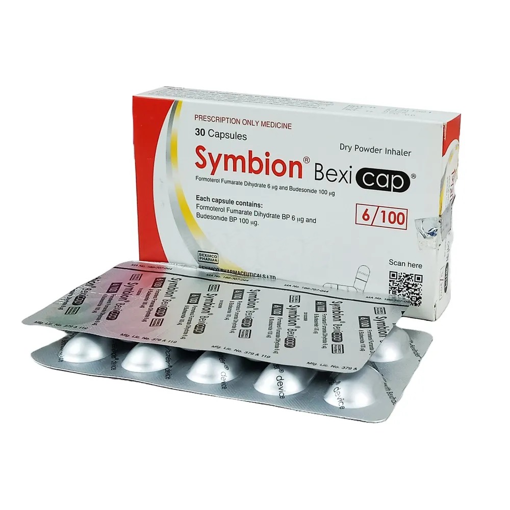 Symbion (Dry Powder Inhalation Capsule (DPI) 100 mcg+6 mcg)