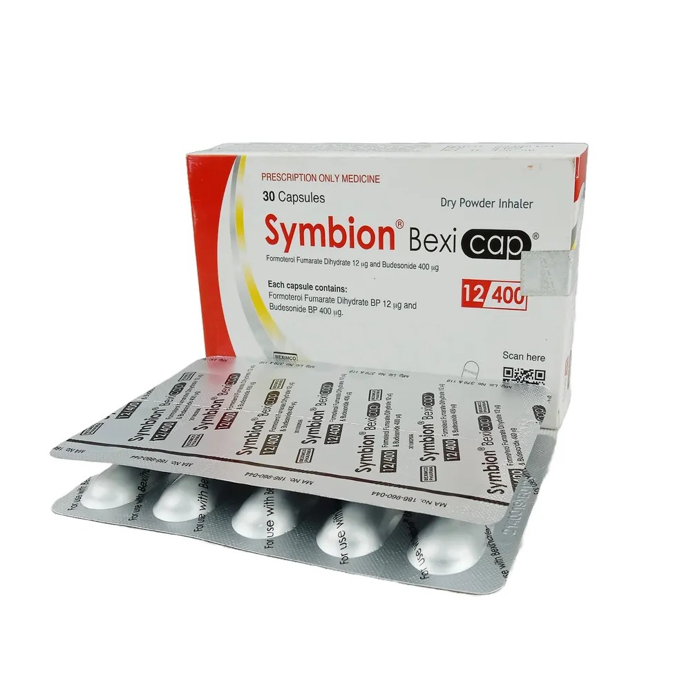 Symbion (Dry Powder Inhalation Capsule (DPI) 400 mcg+12 mcg)