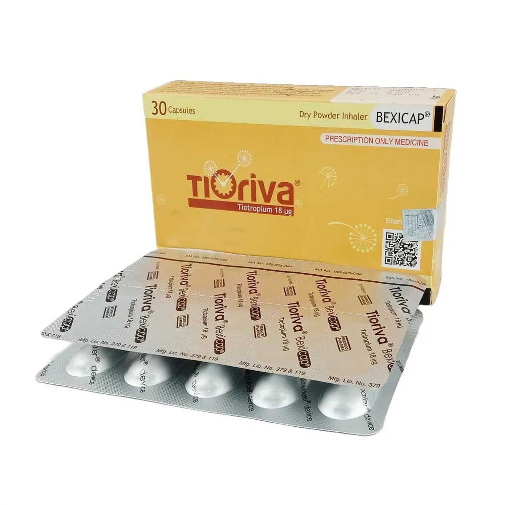 Tioriva Dry Powder Inhalation Capsule (DPI)