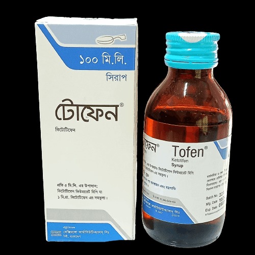 Tofen (Syrup 1 mg/5 ml) 100 ml bottle)