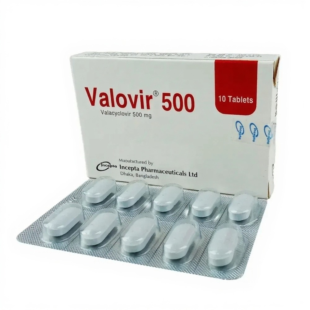 Valovir 500 mg tablet