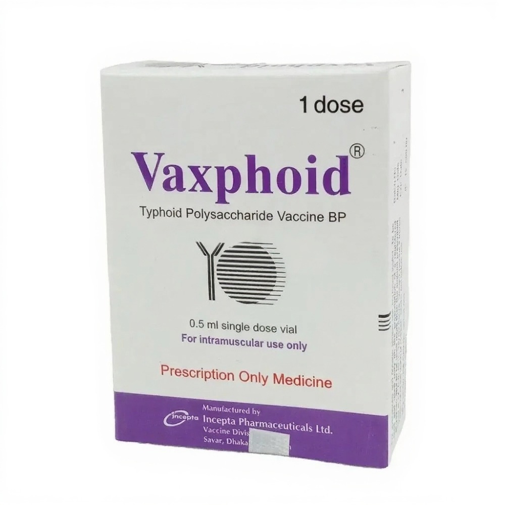 Vaxphoid (IM Injection 25 mcg/0.5 ml 0.5 ml vial)