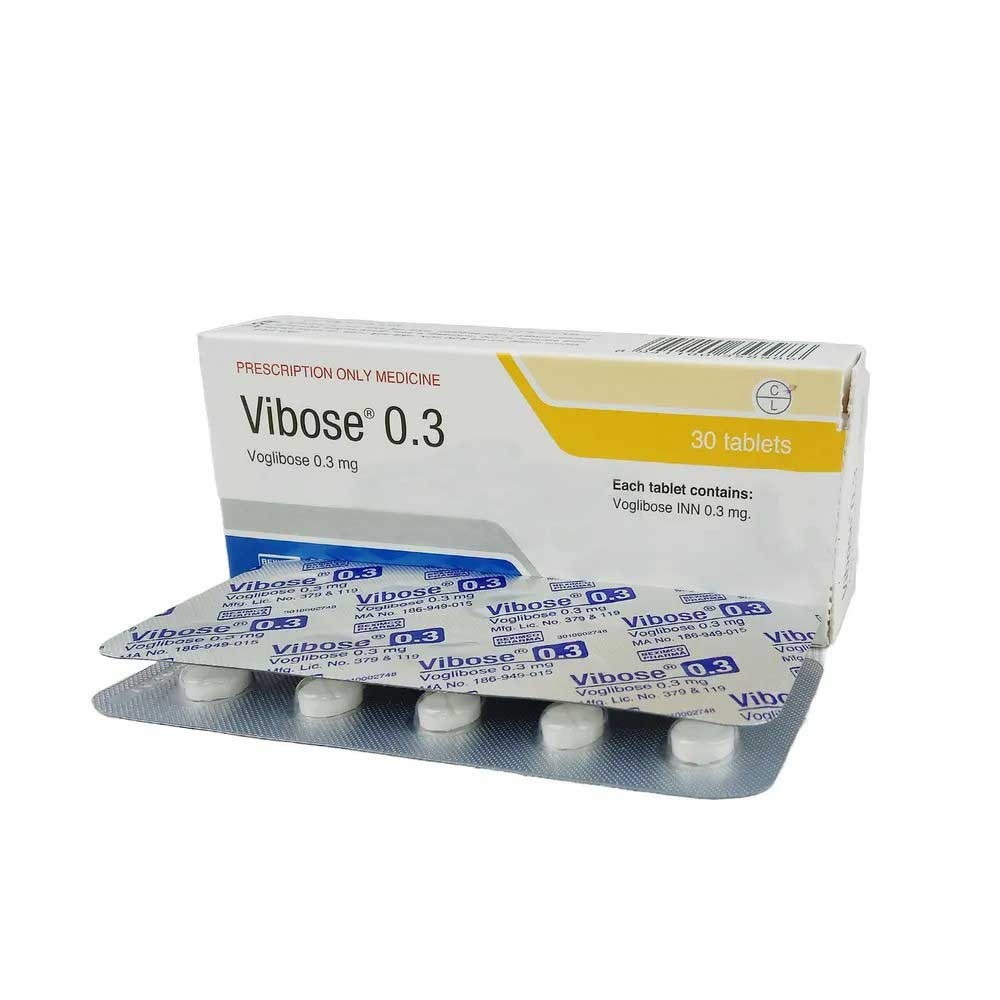 Vibose (Tablet 0.3 mg)