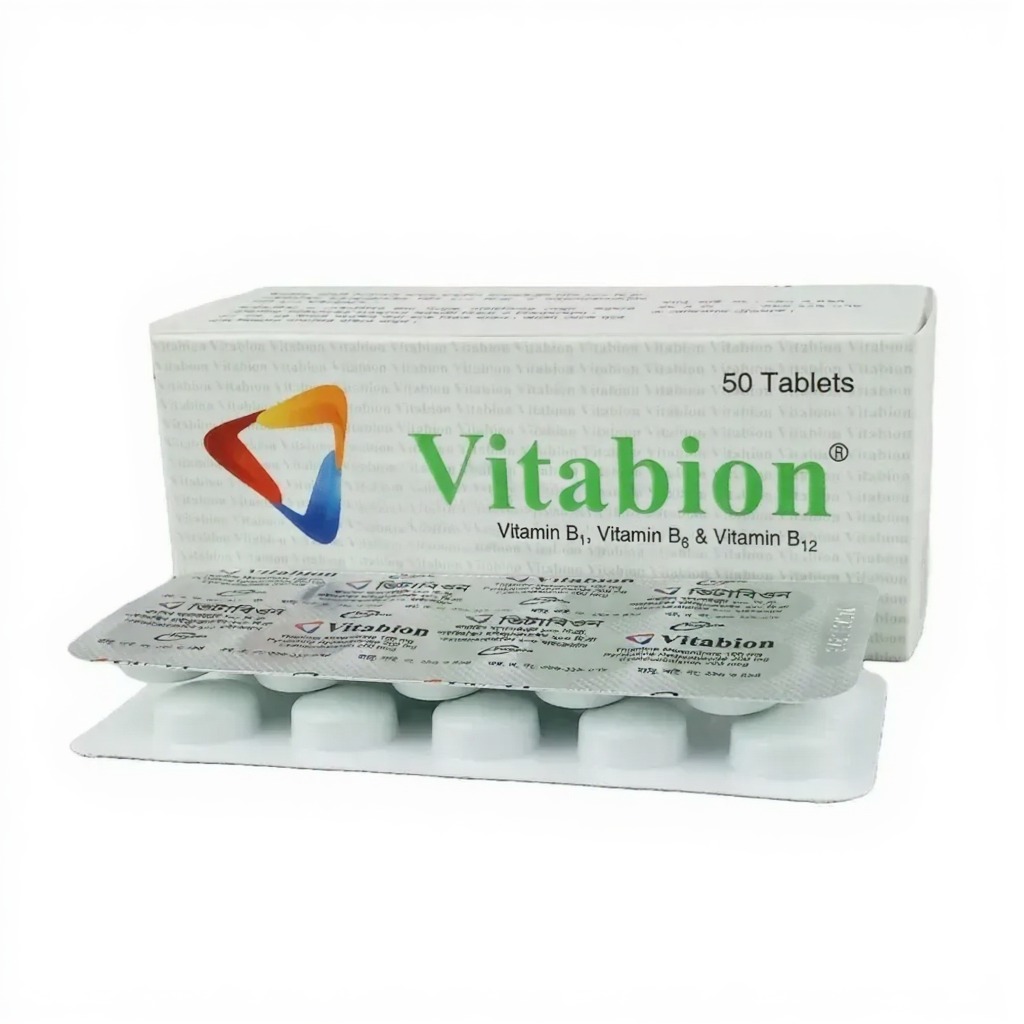 Vitabion Tablet 100 mg+200 mg+200 mcg
