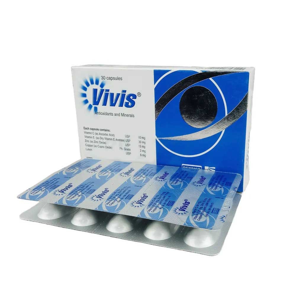 Vivis (Capsule 60 mg+30 mg+6 mg+2 mg+15 mg)