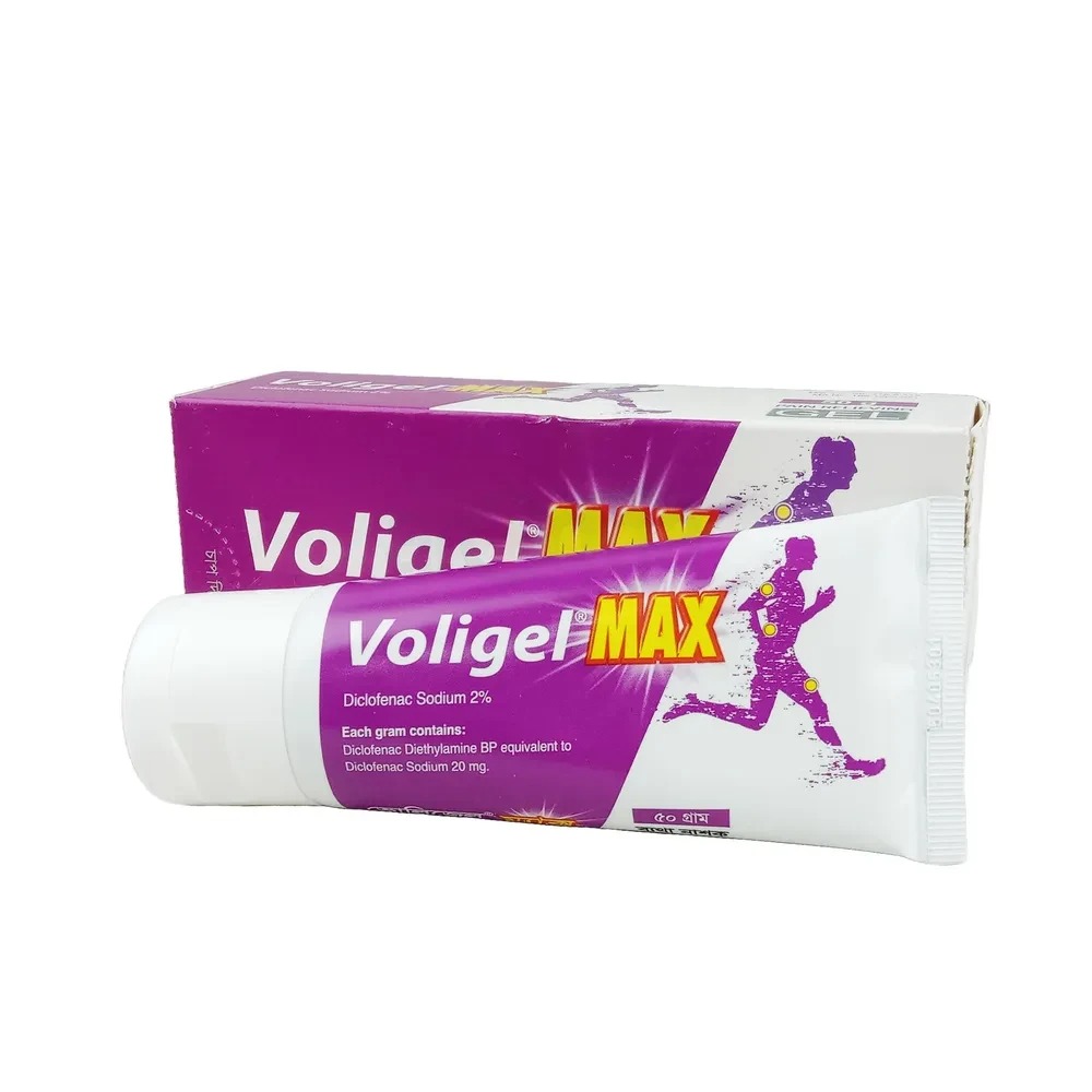 Voligel Max (Gel 2% w/w 50 gm tube)