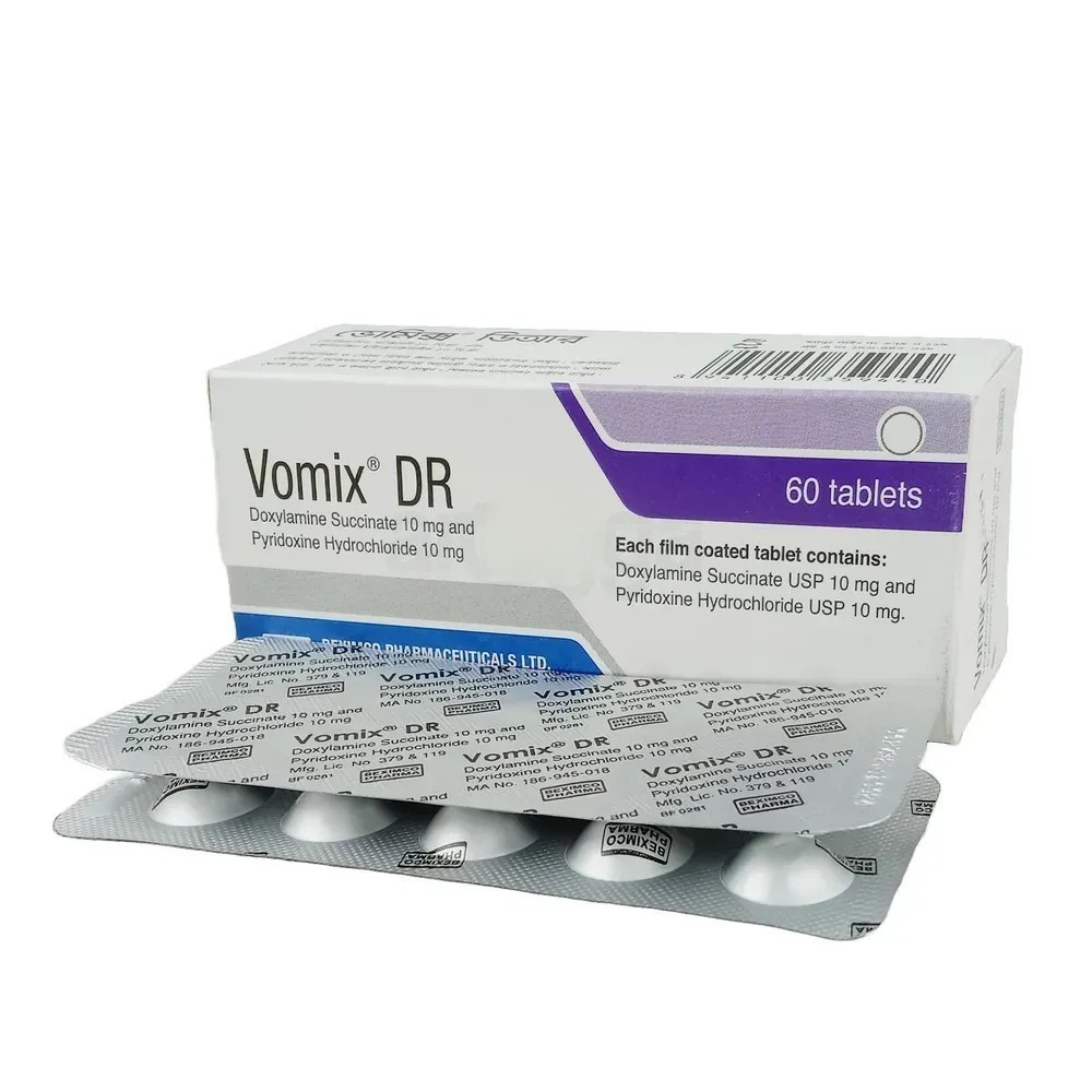 Vomix DR (Tablet 10 mg+10 mg)