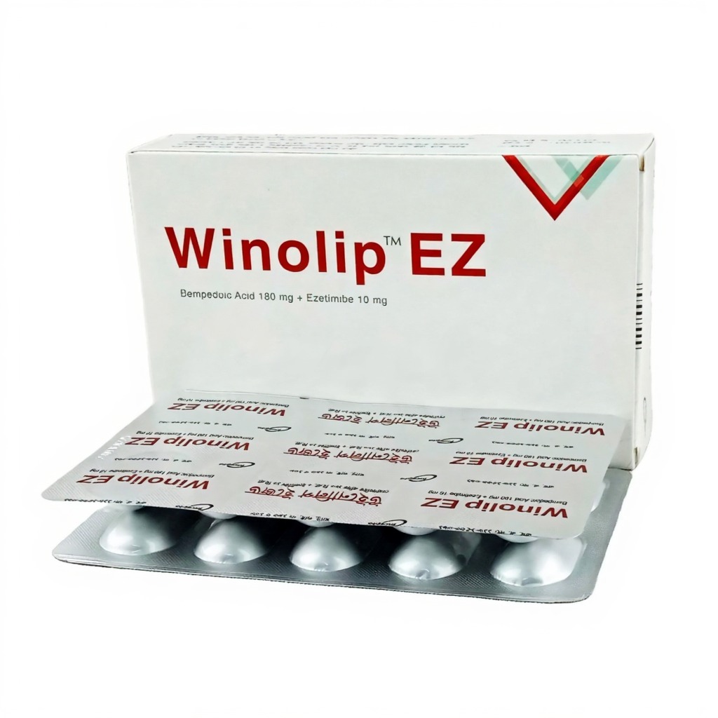 Winolip EZ Tablet 180 mg + 10 mg