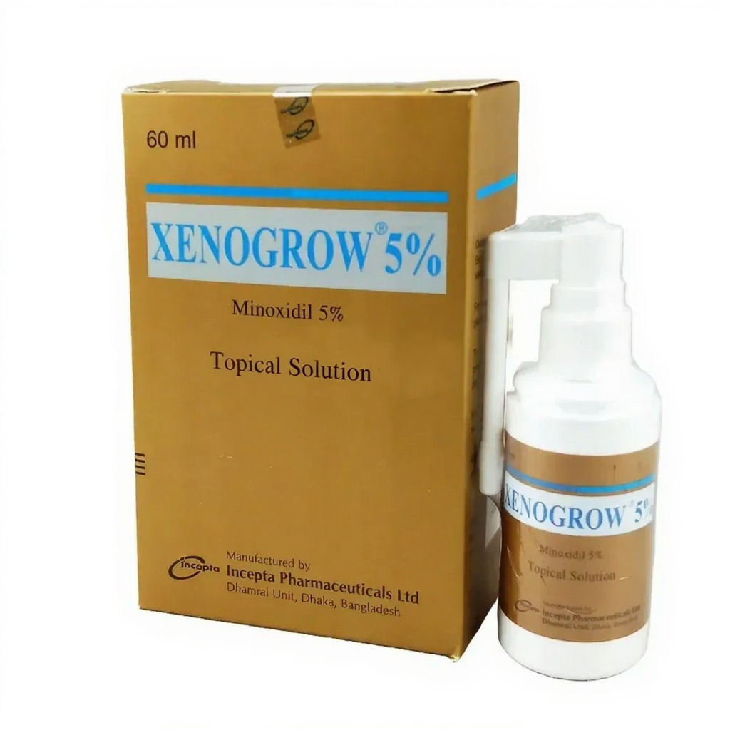 Xenogrow (Scalp Solution 5% 60 ml bottle)