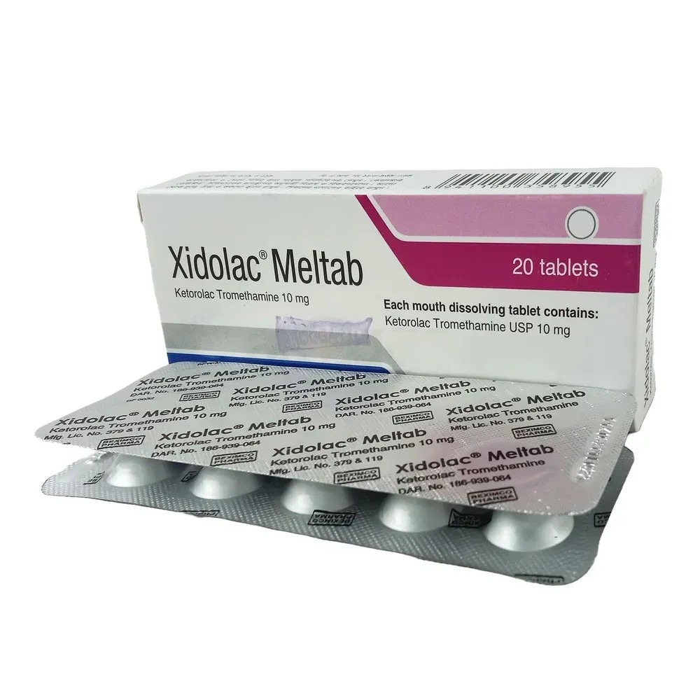 Xidolac Meltab (Dispersible Tablet 10mg)