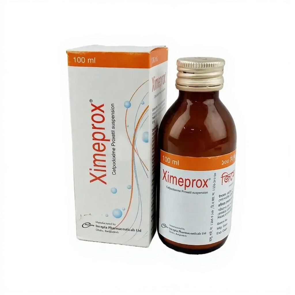 Ximeprox Powder for Suspension 40 mg/5 ml 100 ml bottle