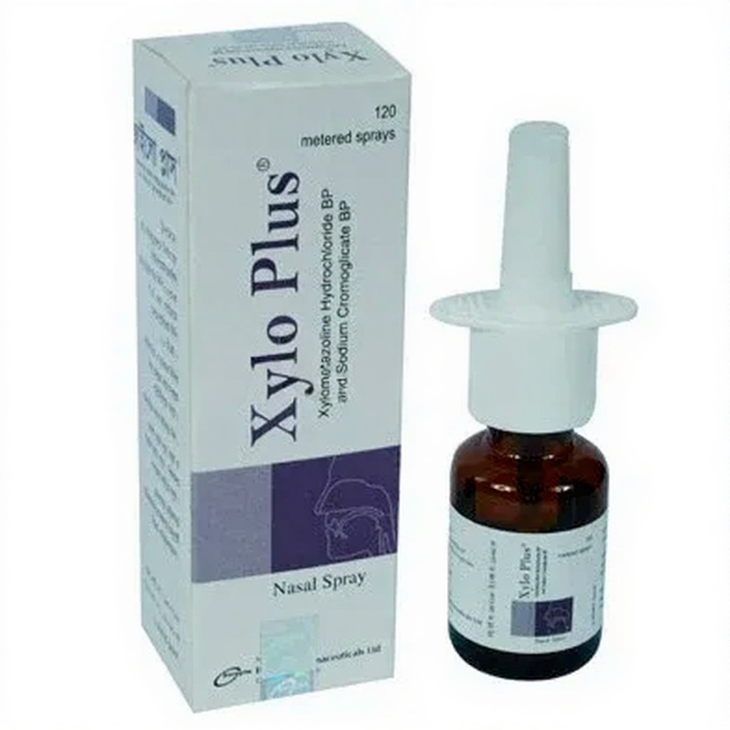 Xylo Plus Nasal Spray (2.6 mg+0.0325 mg)/spray 120 metered sprays