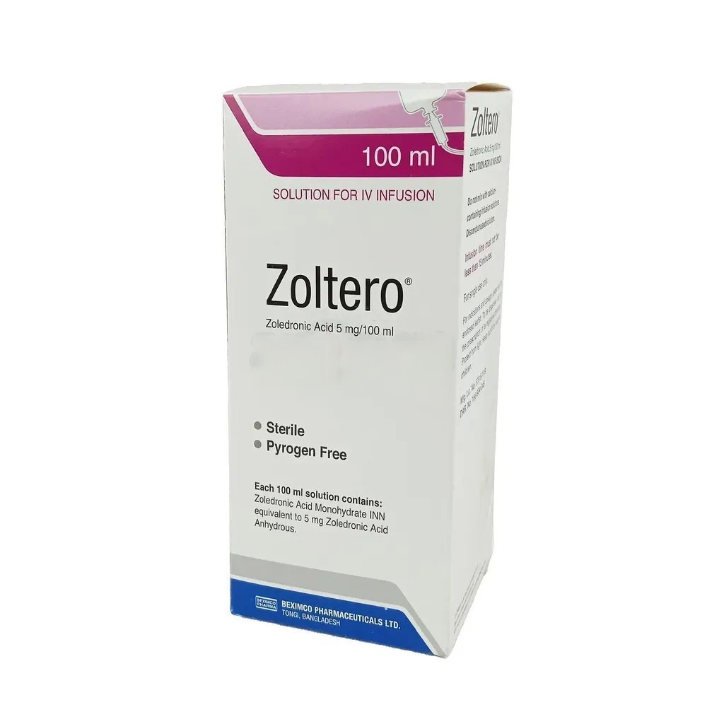 Zoltero (IV Infusion 5 mg/100 ml 5 mg/100 m 100 ml bottle)